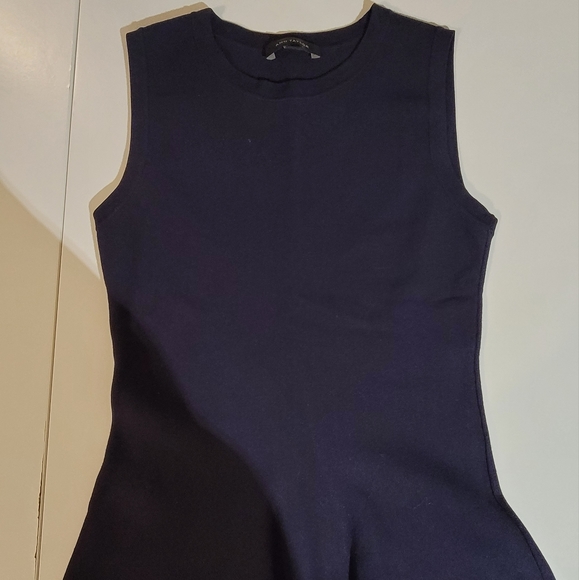 Ann Taylor Tops - Ann Taylor Navy Sleeveless Sweater Tank Sz XS